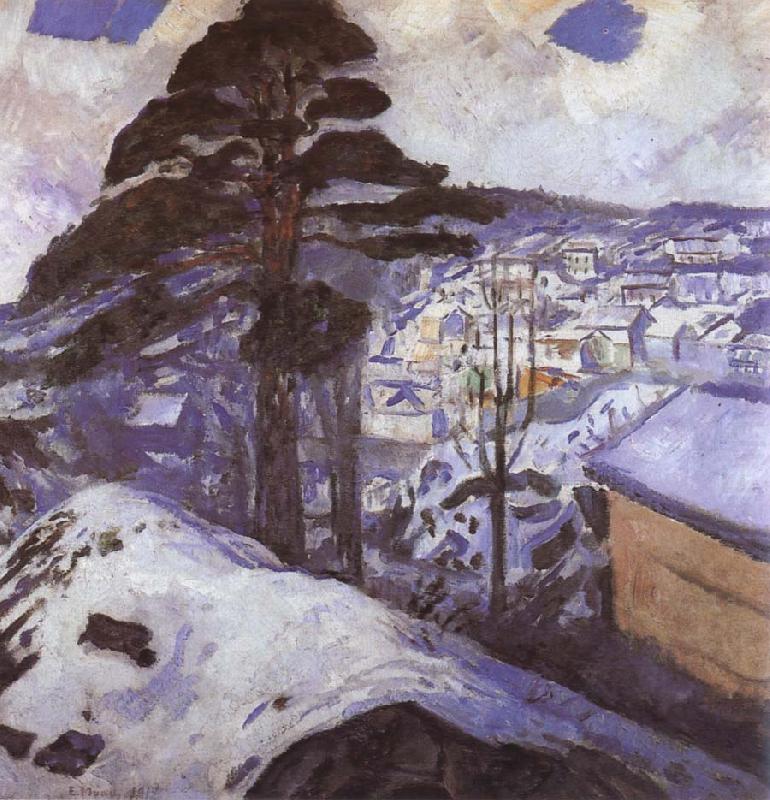 Edvard Munch Winter china oil painting image